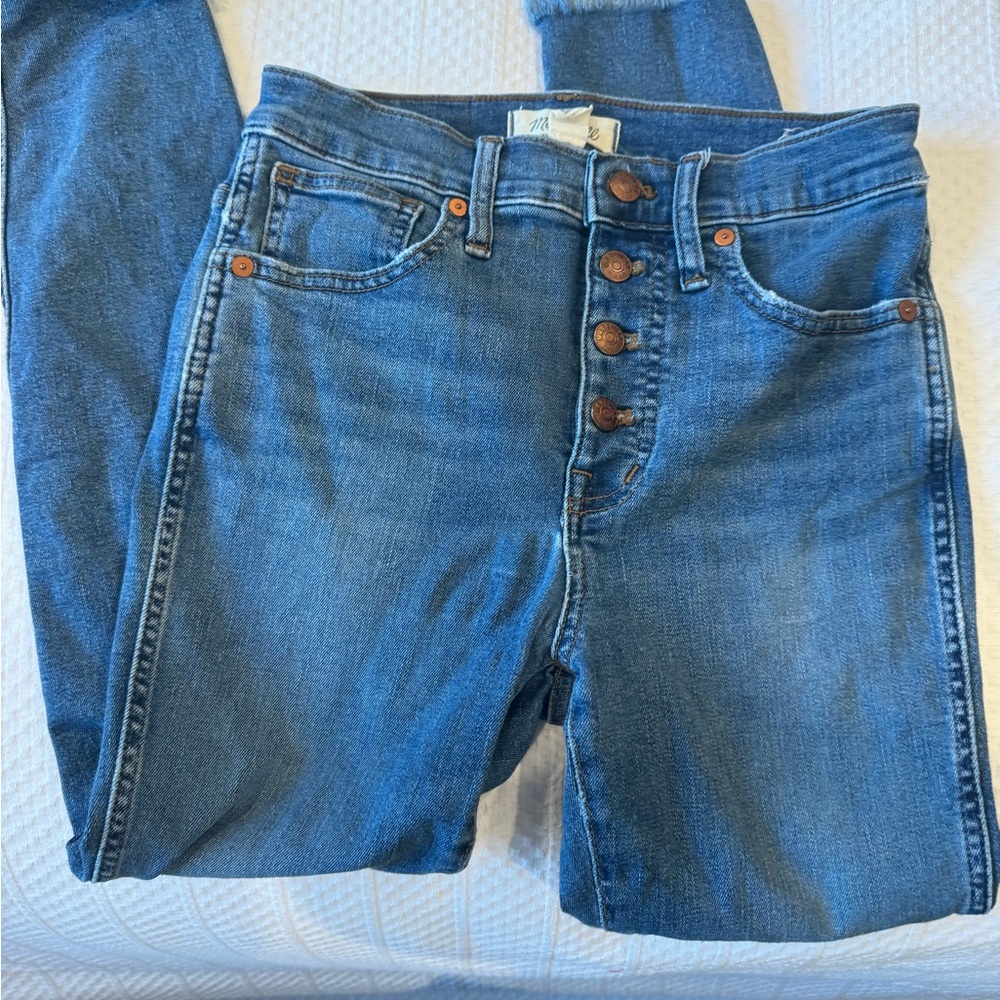 High Rise Skinny Madewell Jeans